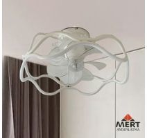 Kristal Detaylı Tavan Vantilatörü