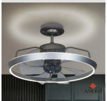 Led Tavan Vantilatörü - Krom