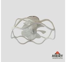 Kristal Detaylı Tavan Vantilatörü